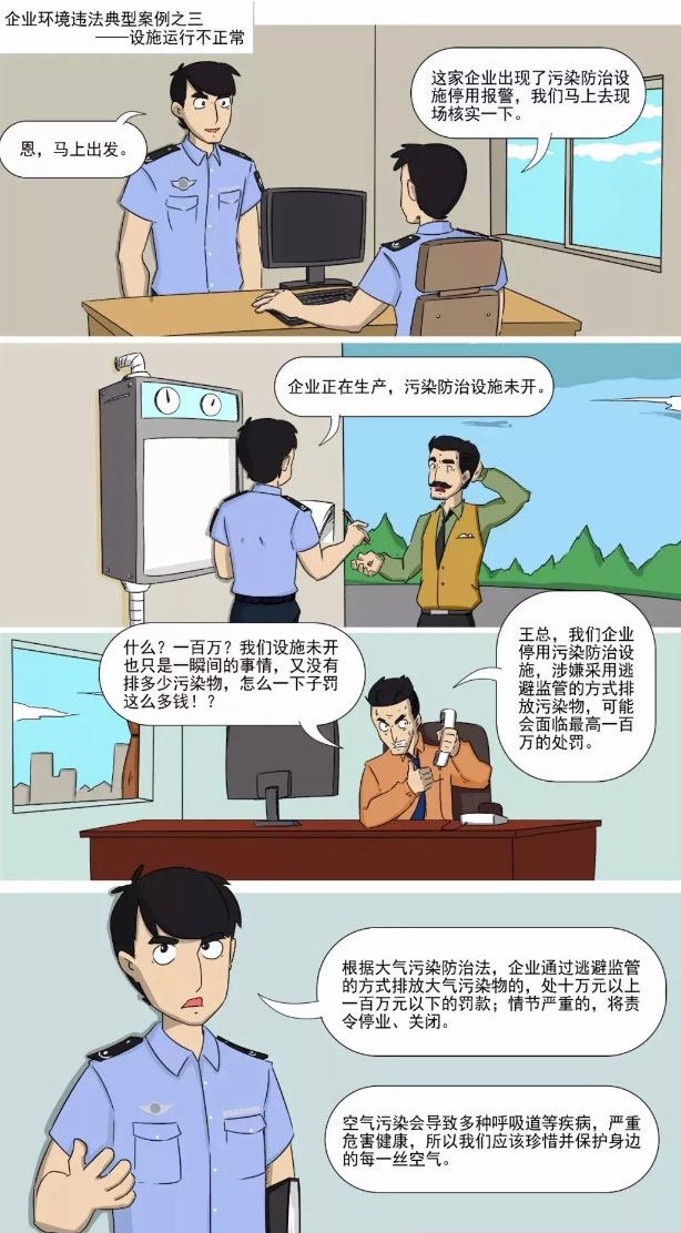 企業(yè)工廠環(huán)境違法典型案例之——超設(shè)施運行不正常 企業(yè)工廠環(huán)境違法典型案例之——超設(shè)施運行不正常